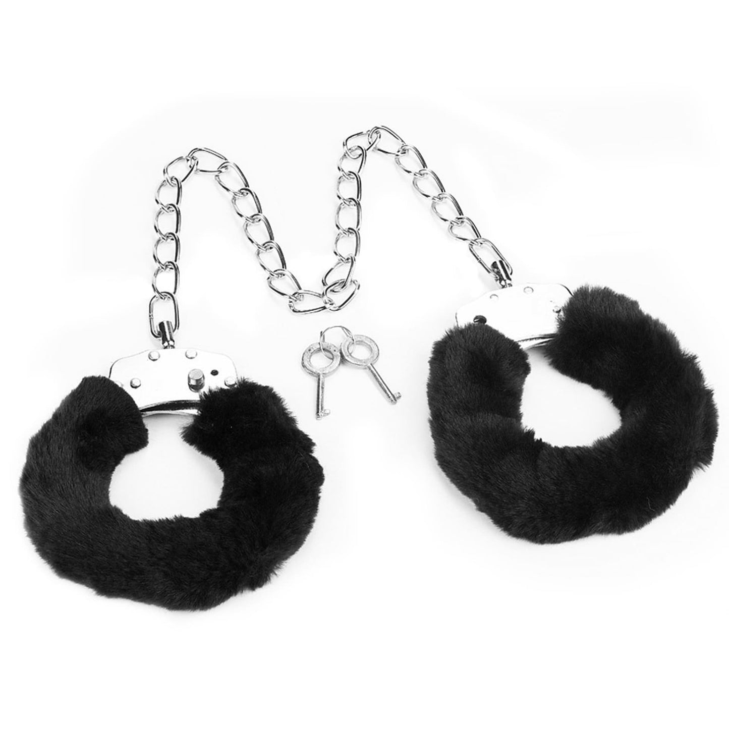Furry Cuffs Mix Box total 24 Pcs 4 Colours Extra Heavy - Extra Long Chain - extra Big - each Cuffs 265 Gram