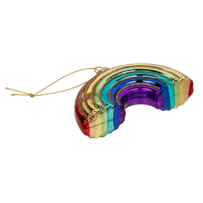Kerstornament Regenboog & Pride Vlag – Glazen Hangers