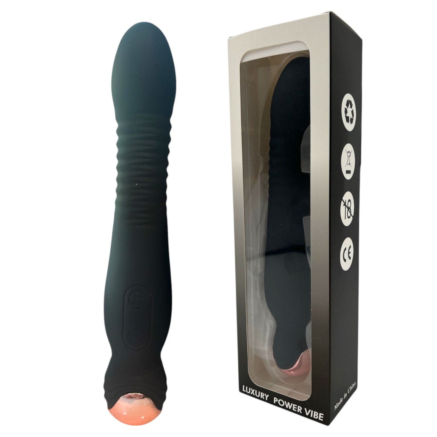 Luxury Power Vibe Vibrator – 12 Standen – Waterproof – USB Oplaadbaar