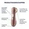 Satisfyer - Bestseller Model - Pro 2 + Generation 2 Air pulse Stimulator + Vibration - Airsucker
