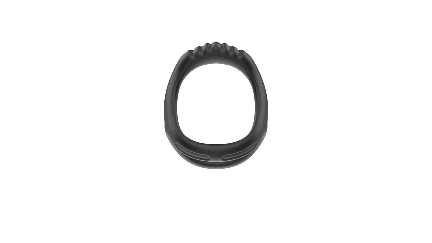 3-in-1 Cockring – Erectiesteun, Ballenband & Perineum Stimulation