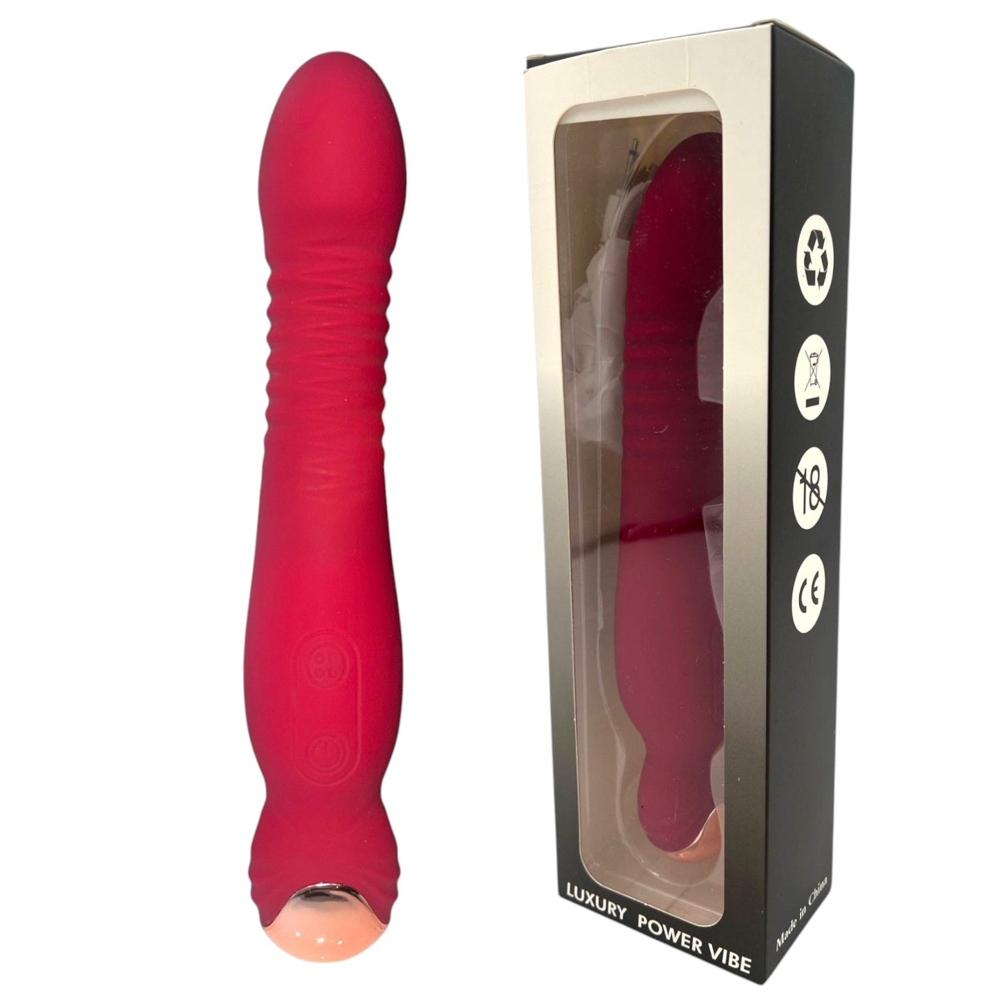Luxury Power Vibe Vibrator – 12 Standen – Waterproof – USB Oplaadbaar