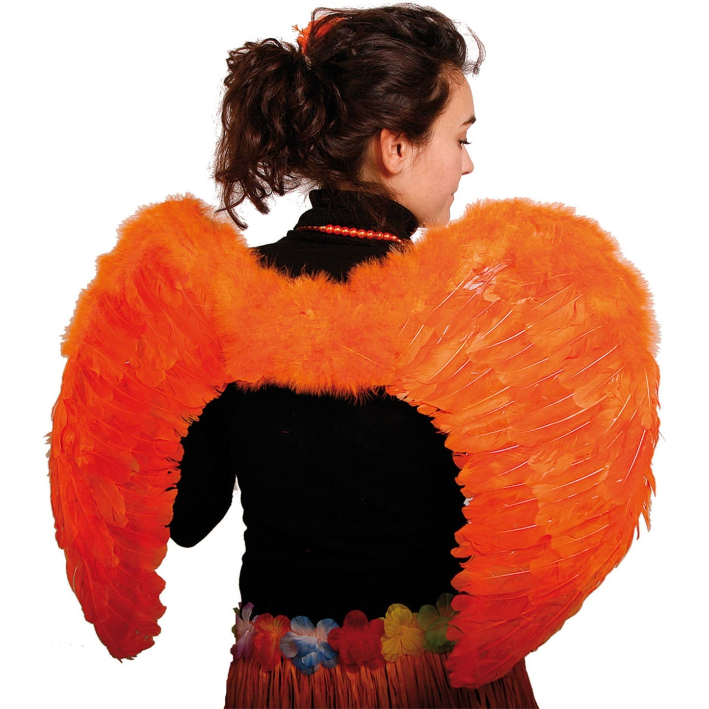 Koningsdag Engelen Vleugels Oranje - 80cm Feestelijke Accessoire voor Koningsdagvieringen en Festivals