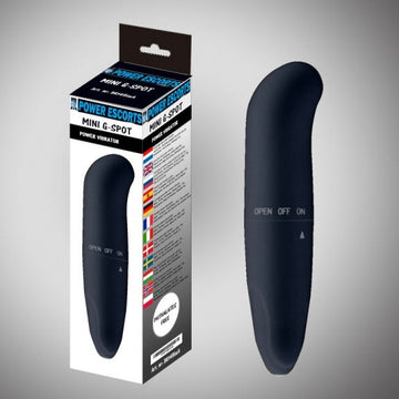 Mini G-Spot Vibrator Zwart 12 cm