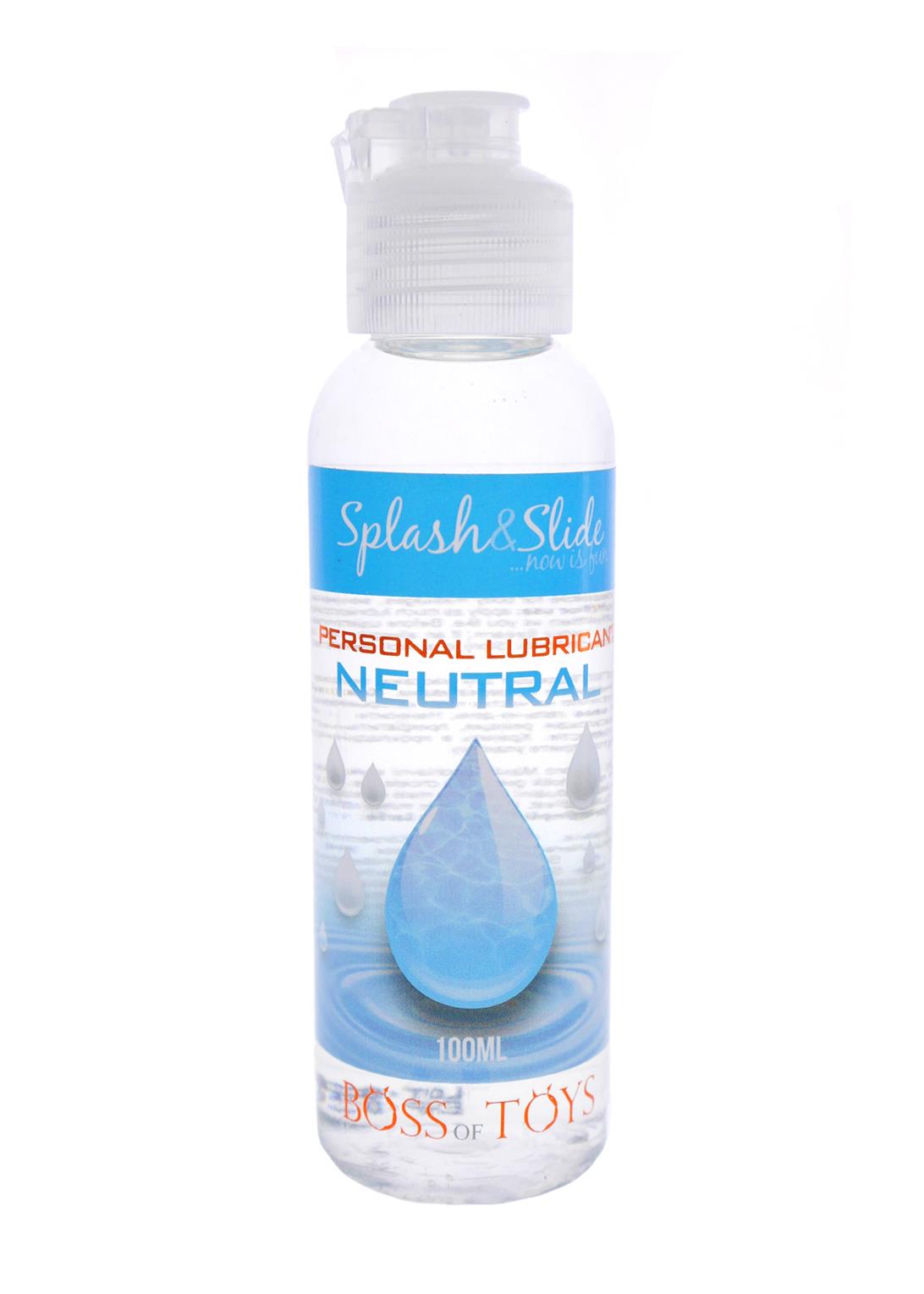 Bossoftoys - 2-00100 - Glijmiddel Neutraal - 100 ml - op waterbasis