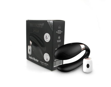U-Vibe Koppel Vibrator Zwart - 7 Functies