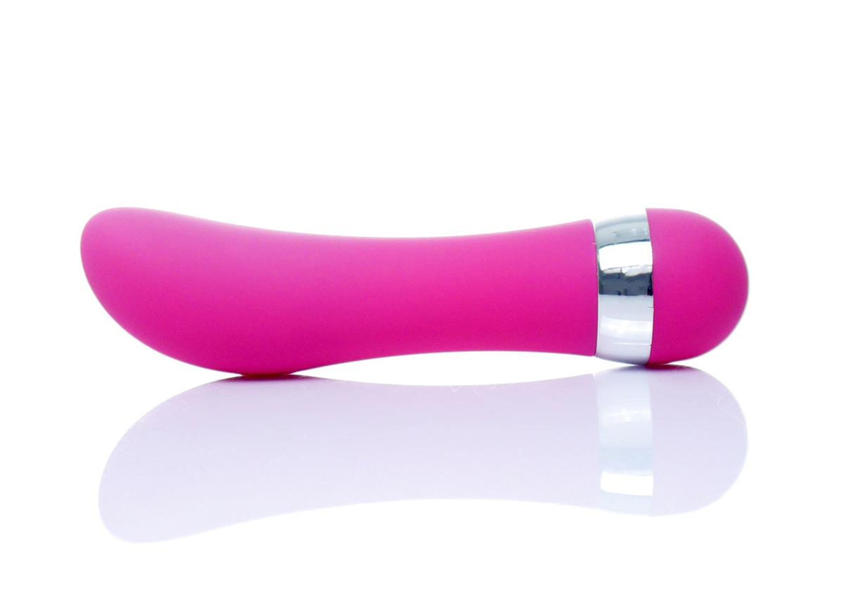 Bossoftoys - 26-00061 - Mini wand vibrator - Lady finger 02 - 10,5 cm - dia 2-2,5 cm - Pink - Window colourbox