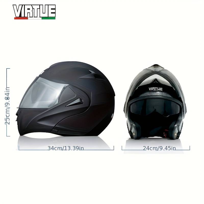 BHR Motor Helm Zwart