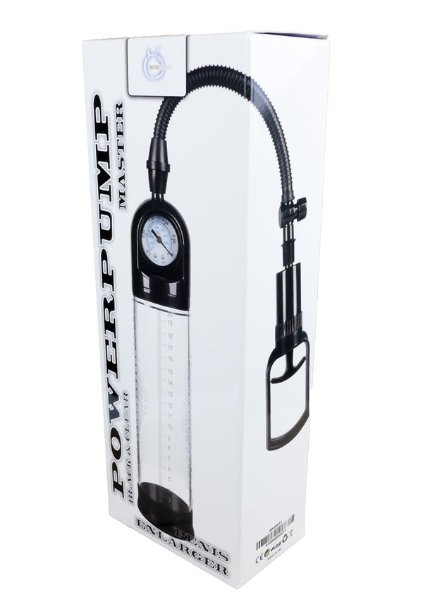 Penispomp met Handgreep en Drukmeter - 32 cm