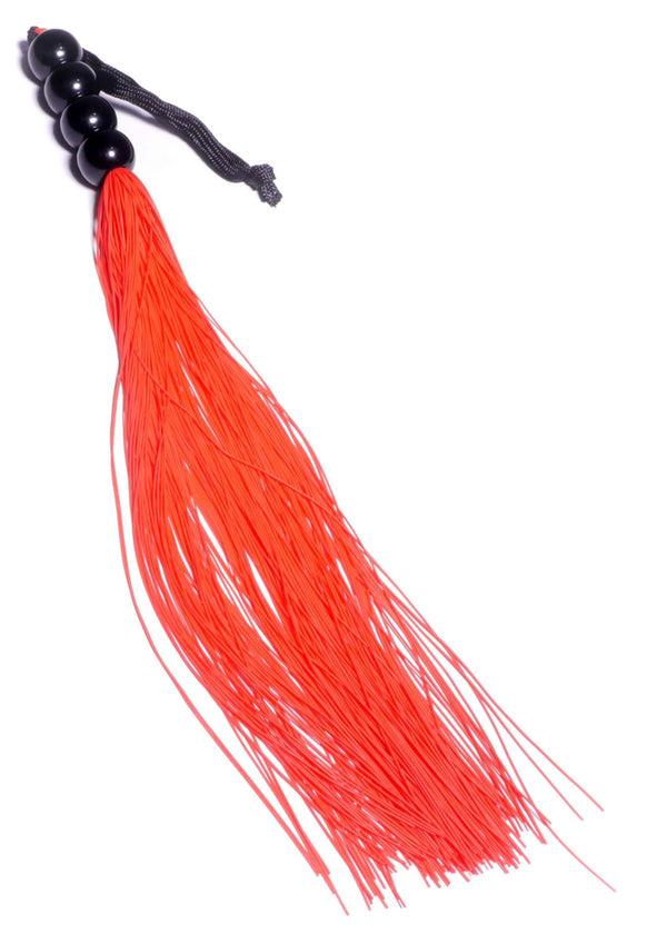 Siliconen Zweep Rood - 37 cm