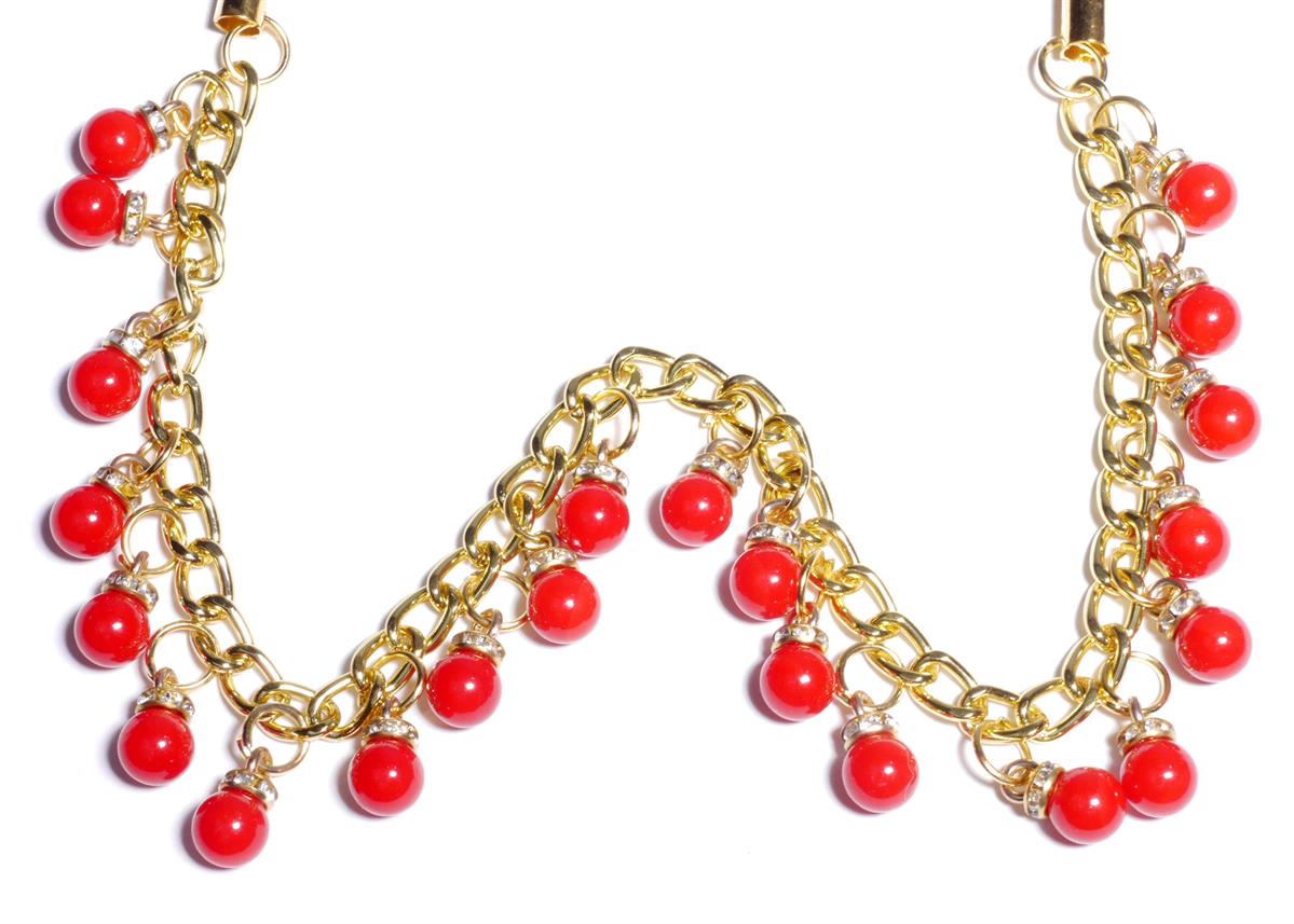 Bossoftoys - 61-00045 - Stimulator- Exclusive Nipple Clamps No. 15 - gold nipple chain clamps - Strong Blister