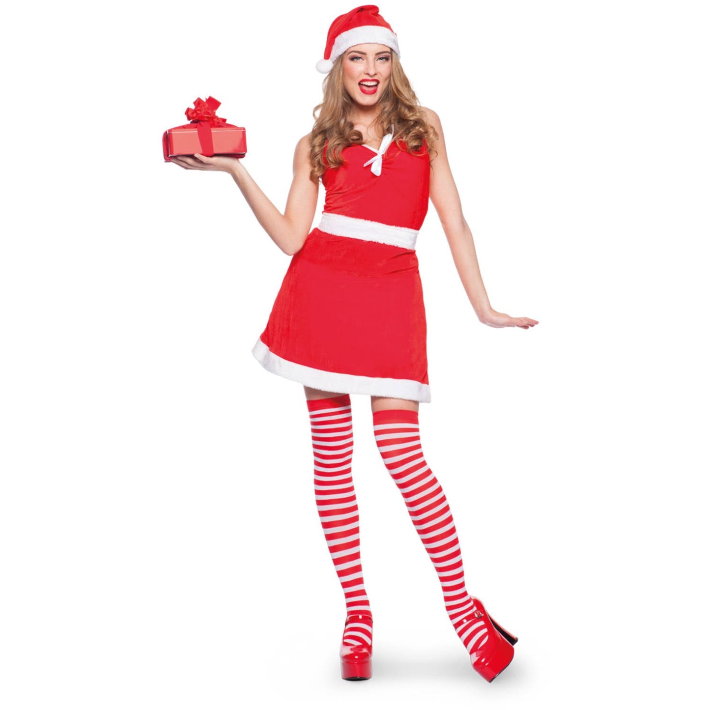 Deluxe Santa Dress - Vier Kerst in Stijl met deze Feestelijke Jurkjes