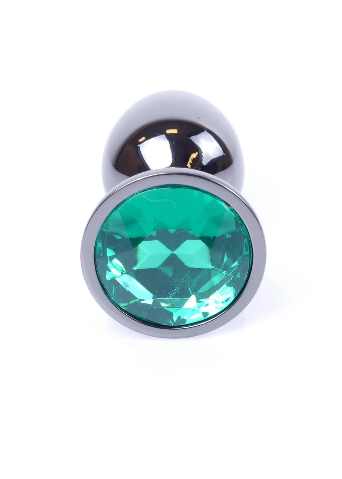 Bossoftoys - 64-00033 - Plug - Dark Silver - Anal - Green