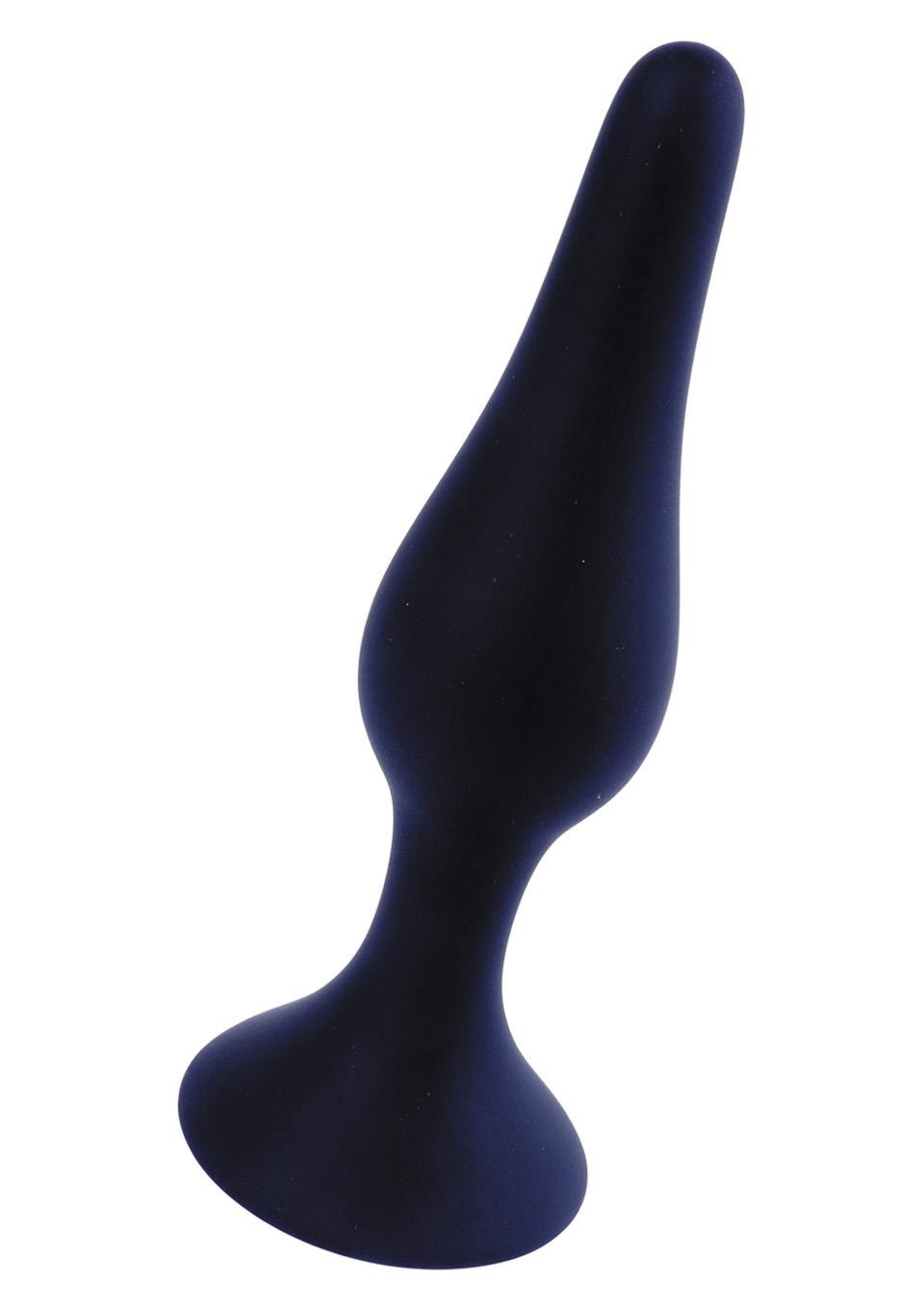 Bossoftoys - 64-00095 - Silione Plug - Black - Extra Large - 15.5 cm - dia 4 cm