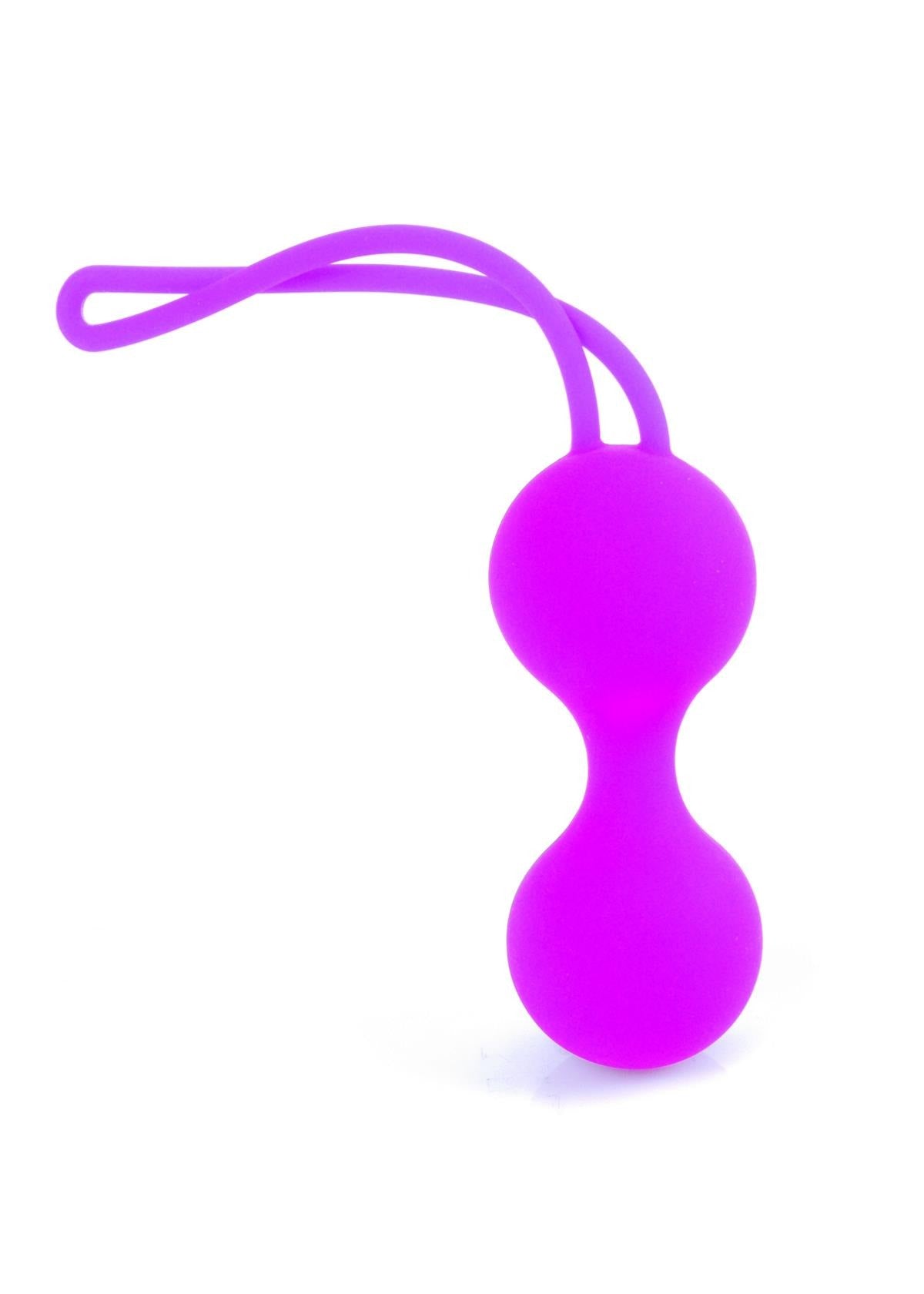 Bossoftoys - 64-00103 - Silicone kegal ball set - 3 different styles - Pink
