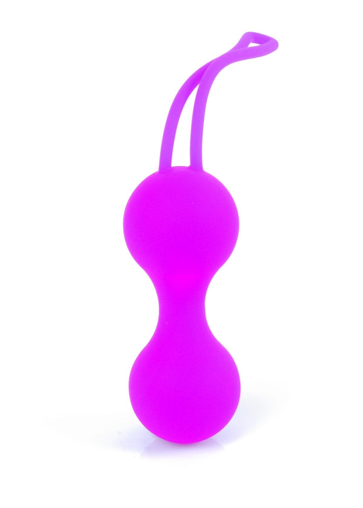 Bossoftoys - 64-00103 - Silicone kegal ball set - 3 different styles - Pink