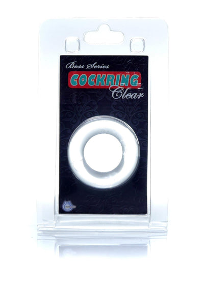 Cockring Flexibel Transparant - 4 cm, TPR