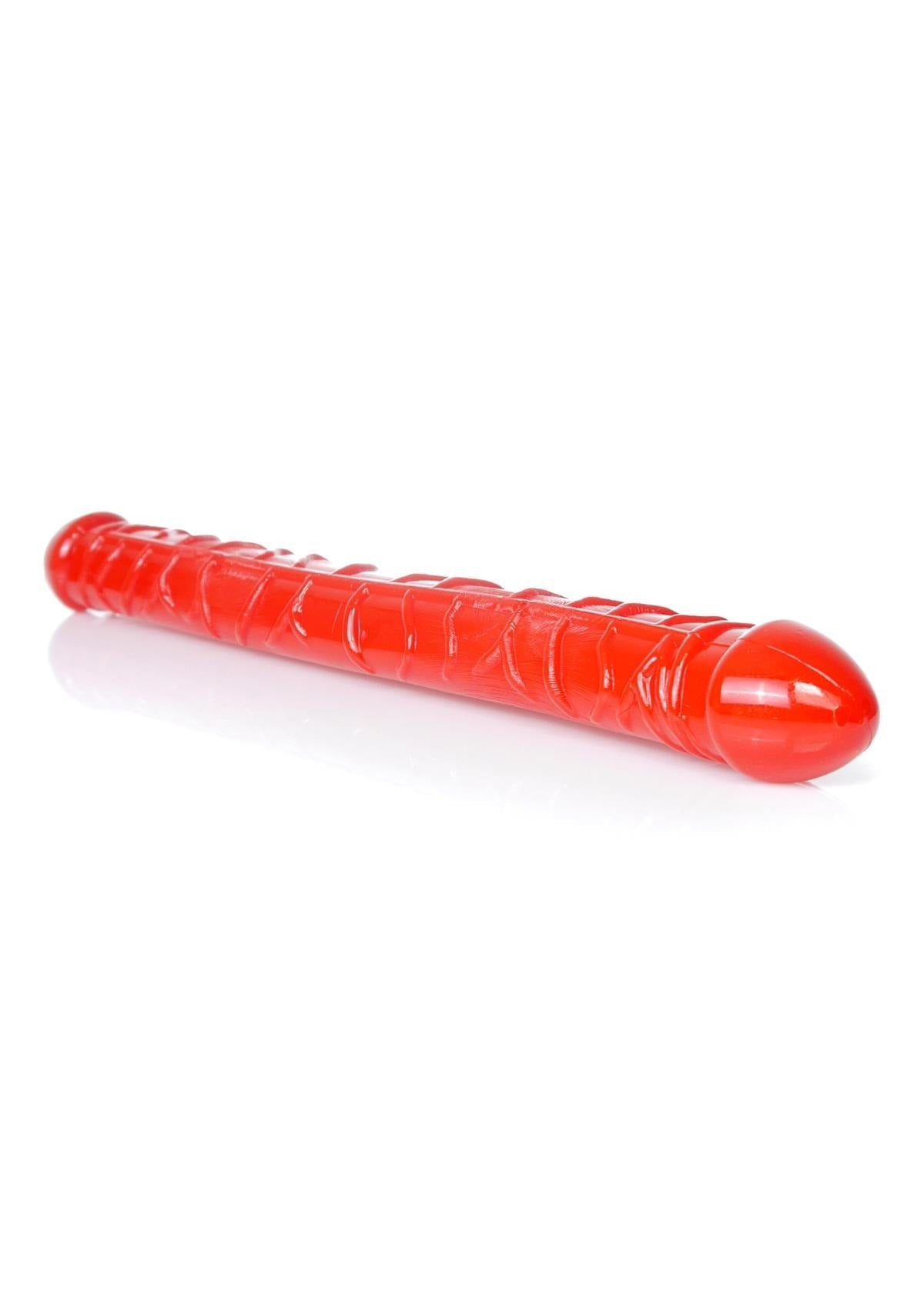 Bossoftoys - 67-00090 - Double Dong - Red - Extra Large - 33.5 cm dia 3.6 cm