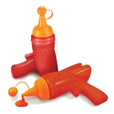 Space Gun Ketchup & Mosterd Dispenser