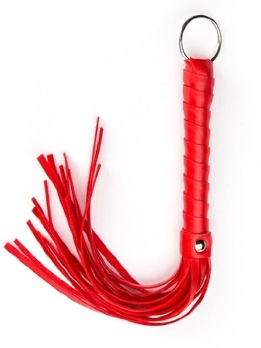 Argus - Mini Zweep - Lederlook - Rood - AF 001002
