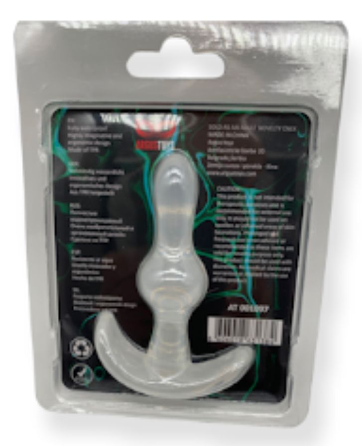 Argus T-Plug Mini Transparent - Packed in Strong Blister - AT 001097