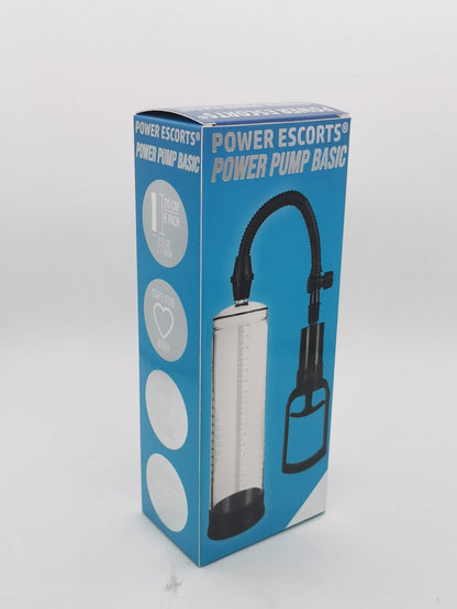 Power Escorts - BR170 - Power Pump Basic - Penis Pump - Transparant