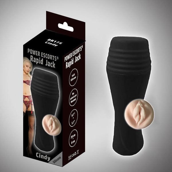 Rapid Jack Cindy Vagina Masturbator 20 x 8 cm - Huidskleur