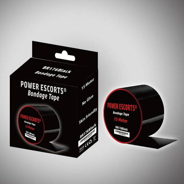 Bondage Tape Zwart - 15 meter