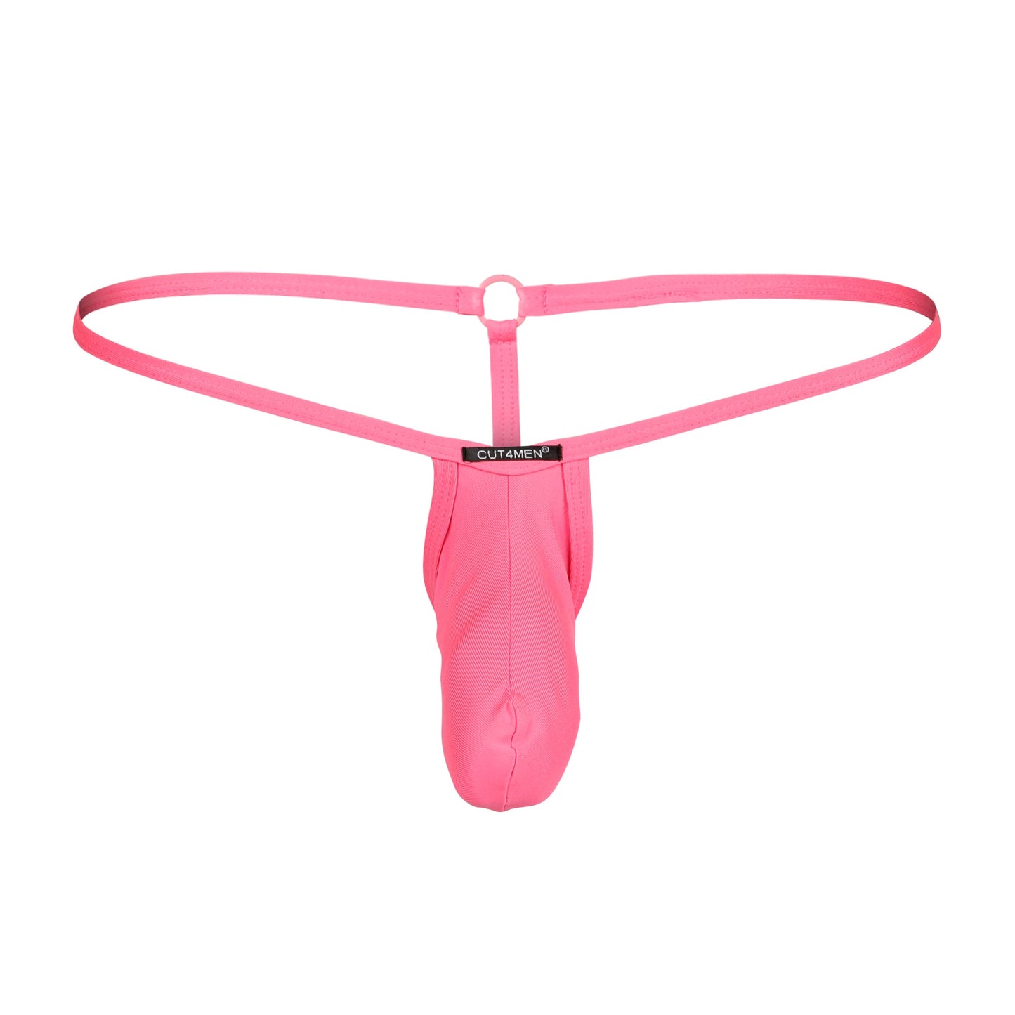 CUT4MEN - C4M09 - LoopString Pouch Men Underwear - Neon Coral - 2 Sizes - 1 Piece