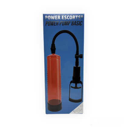 Power Escorts - BR170 - Power Pump Basic - Penis Pump - Red