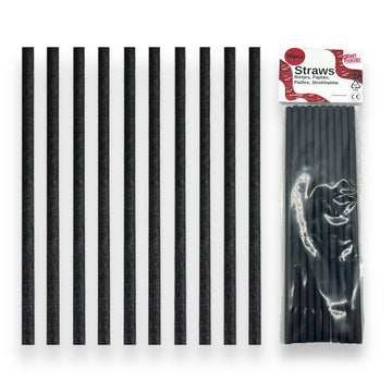 Paper Milkshake Straws 230x8 mm - 10 pieces