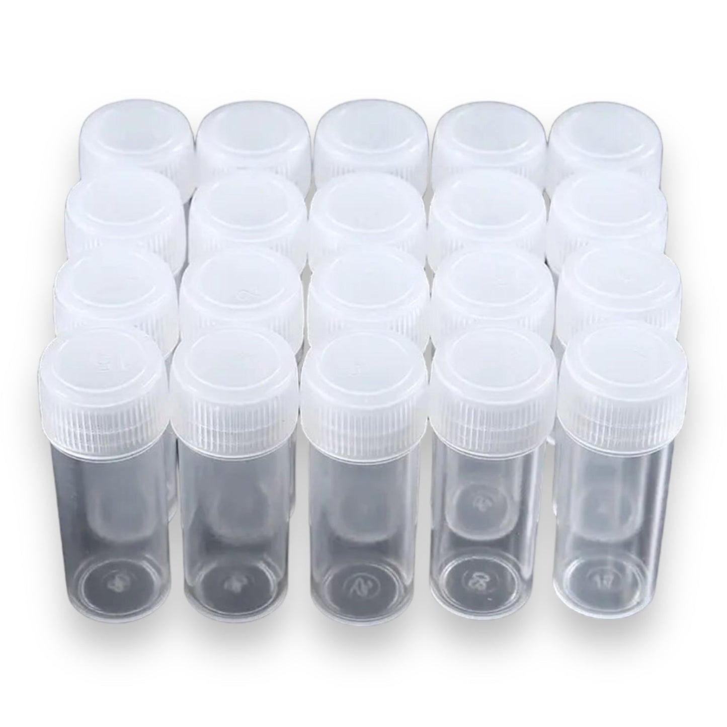 Plastic Test Tubes - 0.5 ml (20 Stuks) - Transparant