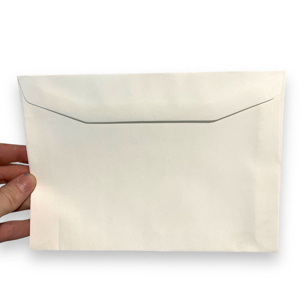 Briefumschläge Weiß 156 x 220 mm - 25 oder 500 Stück