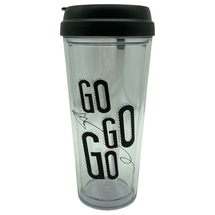 Sport/Koffie Beker Gemaakt van Hard PVC 500ml