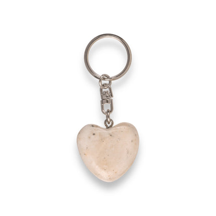 Sleutelhanger Hartje Van Steen in 3 Kleuren