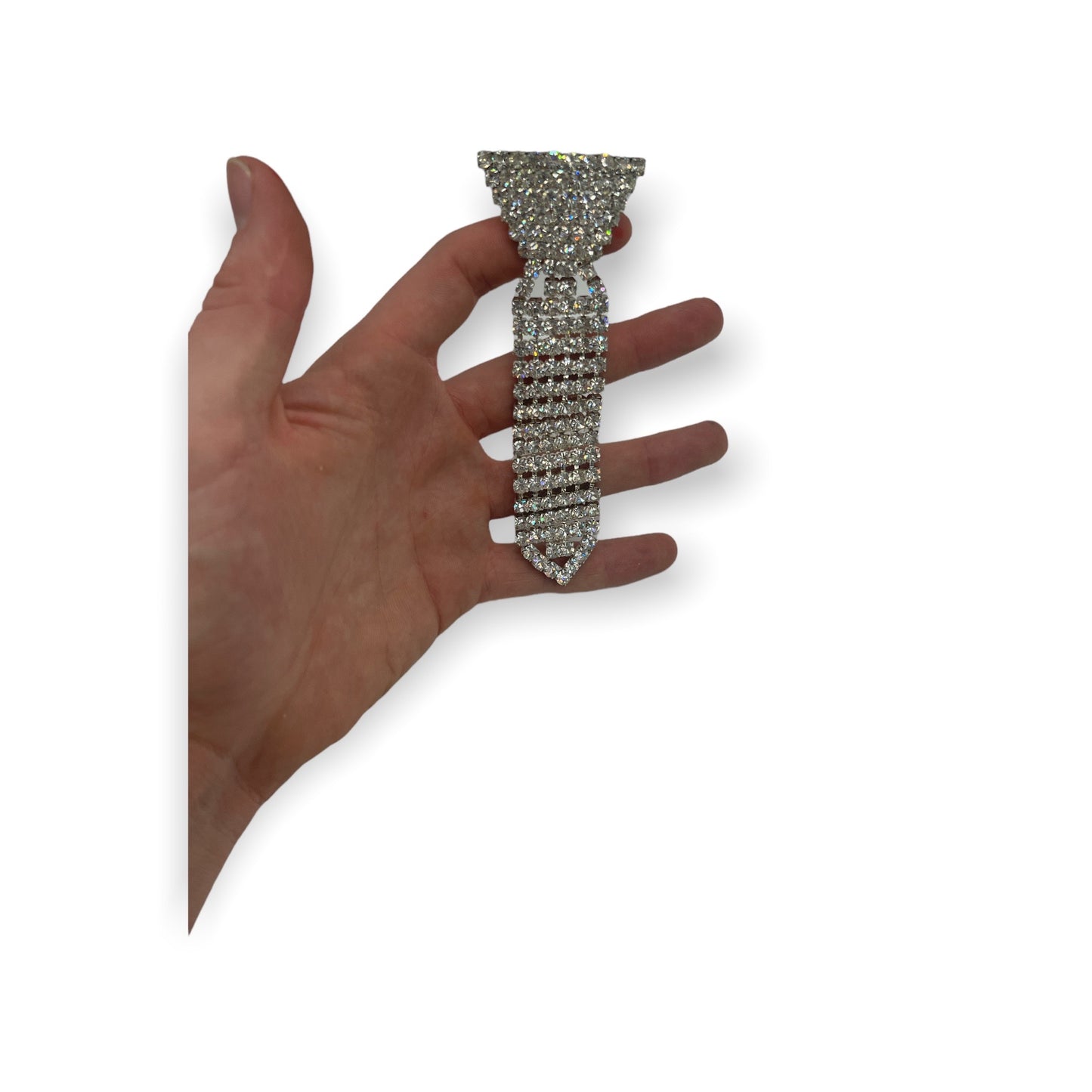 Mini Diamanten Stropdas - Elegant Accessoire Voor Elke Gelegenheid