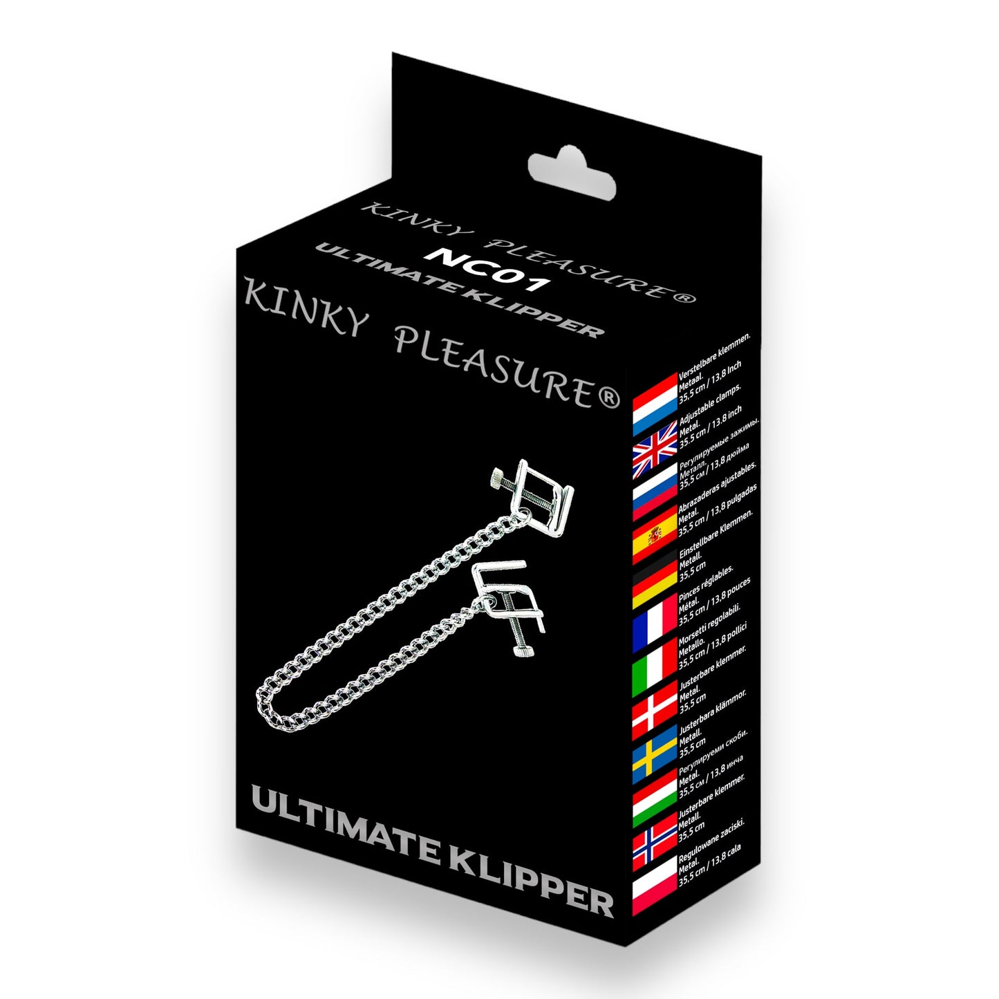 Ultimate Klipper - Kinky Clamps - Heavy Version - Nipple Clamps - Stylish Color Box
