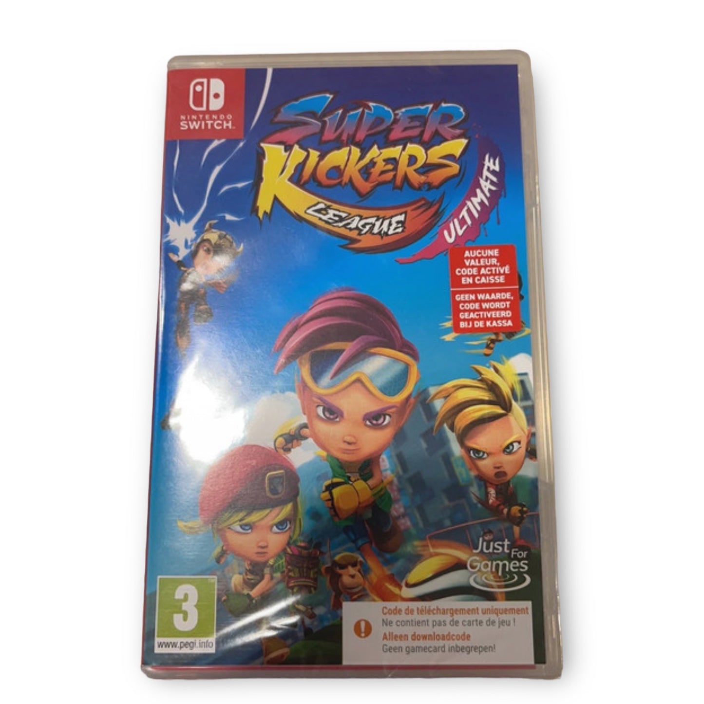 Nintendo Switch Super Kickers League Ultimate LET OP. DOWNLOAD CODE.