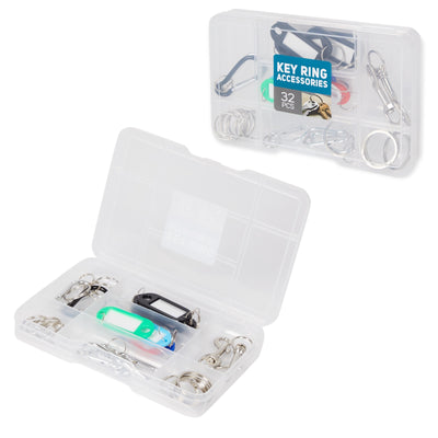 Sleutelhanger Accessoires Set - 32 onderdelen