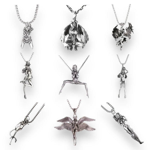Kettingen Set van 9 Stuks - Kinky Pleasure Necklace Collection