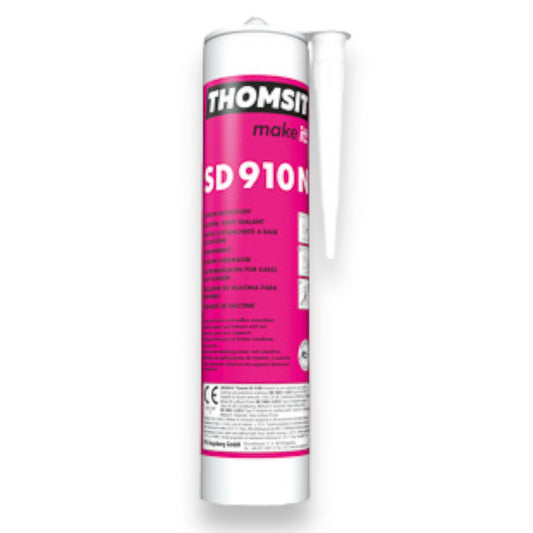 Thomsit SD 910 N 60 Basalt 310 ml Silicone Sealant - Versatile Sealing Material