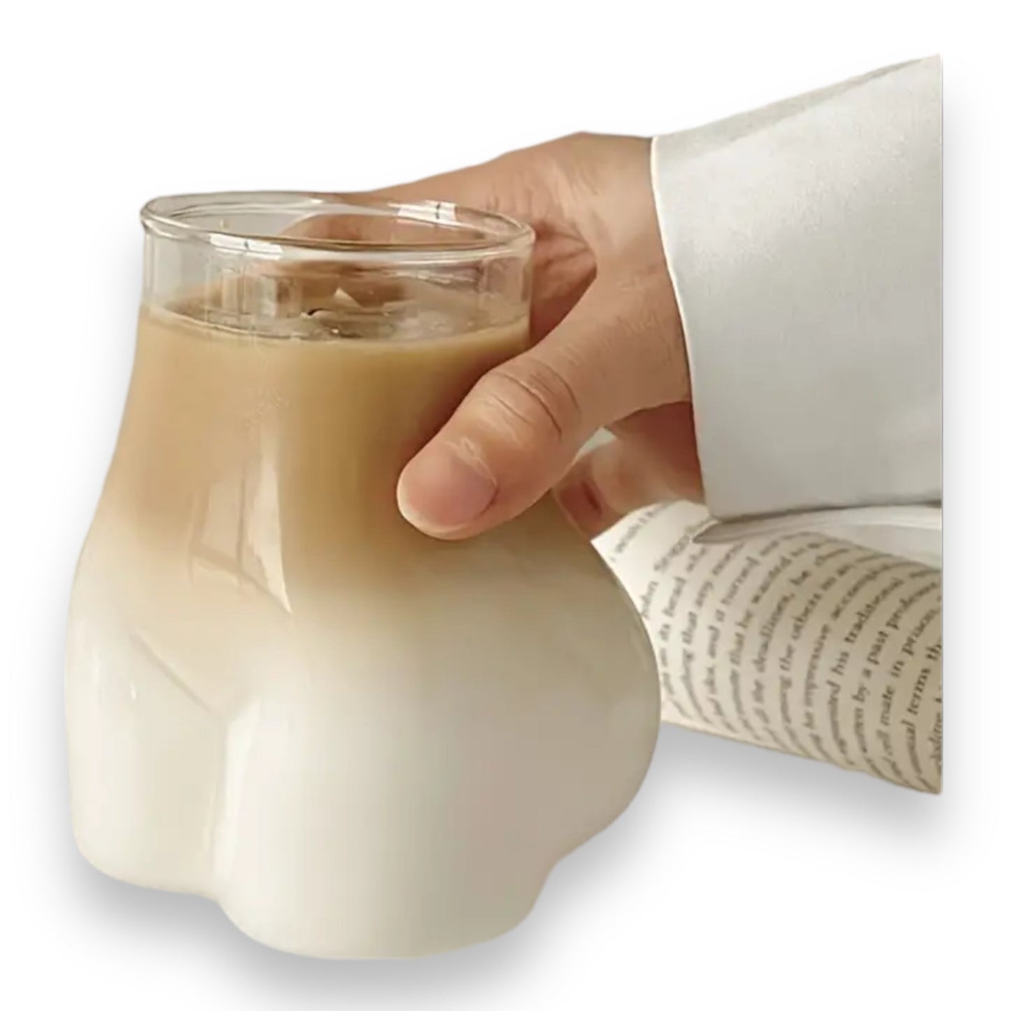 Sexy Buttocks Glass - 450ml, Size 6.5x11cm