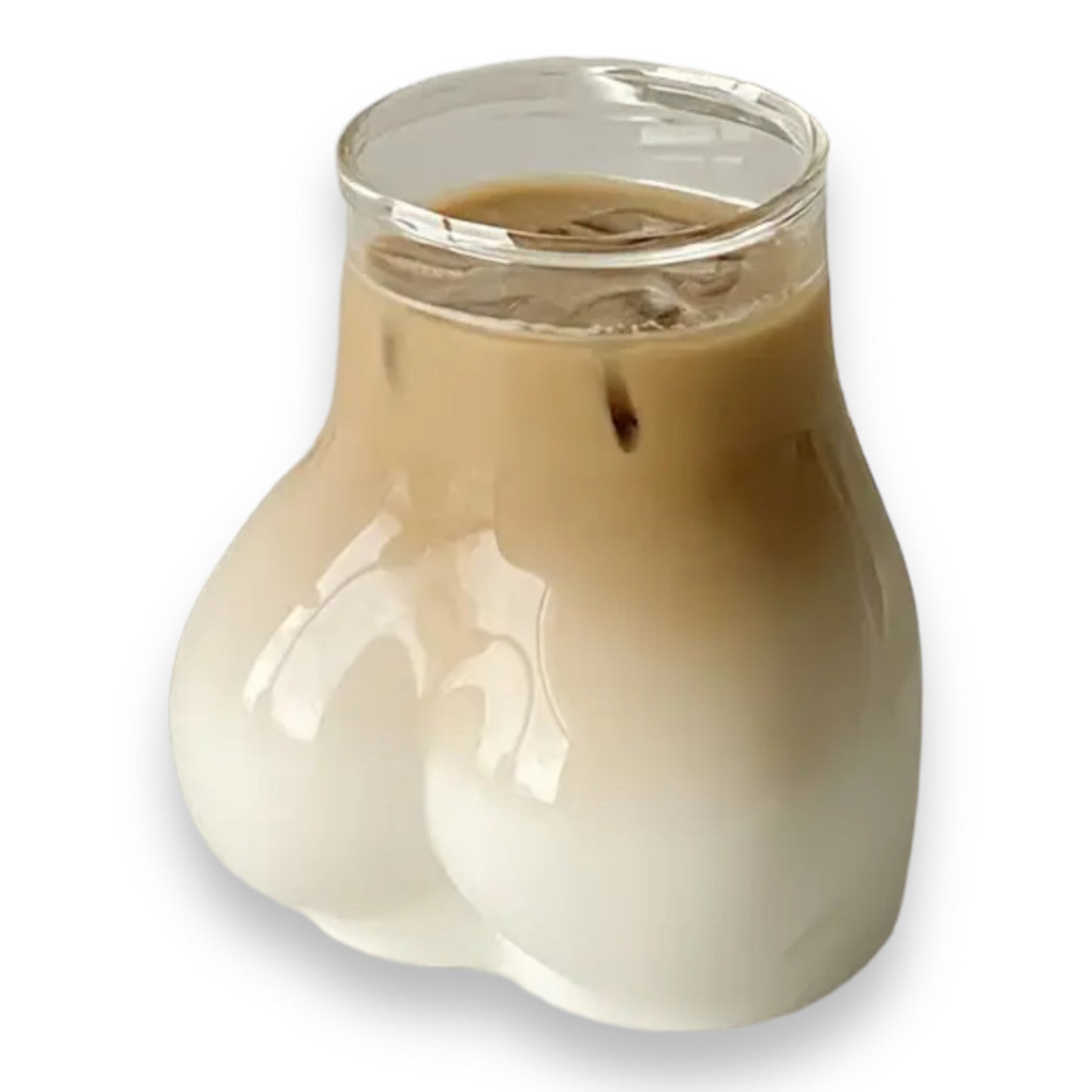 Sexy Buttocks Glass - 450ml, Size 6.5x11cm