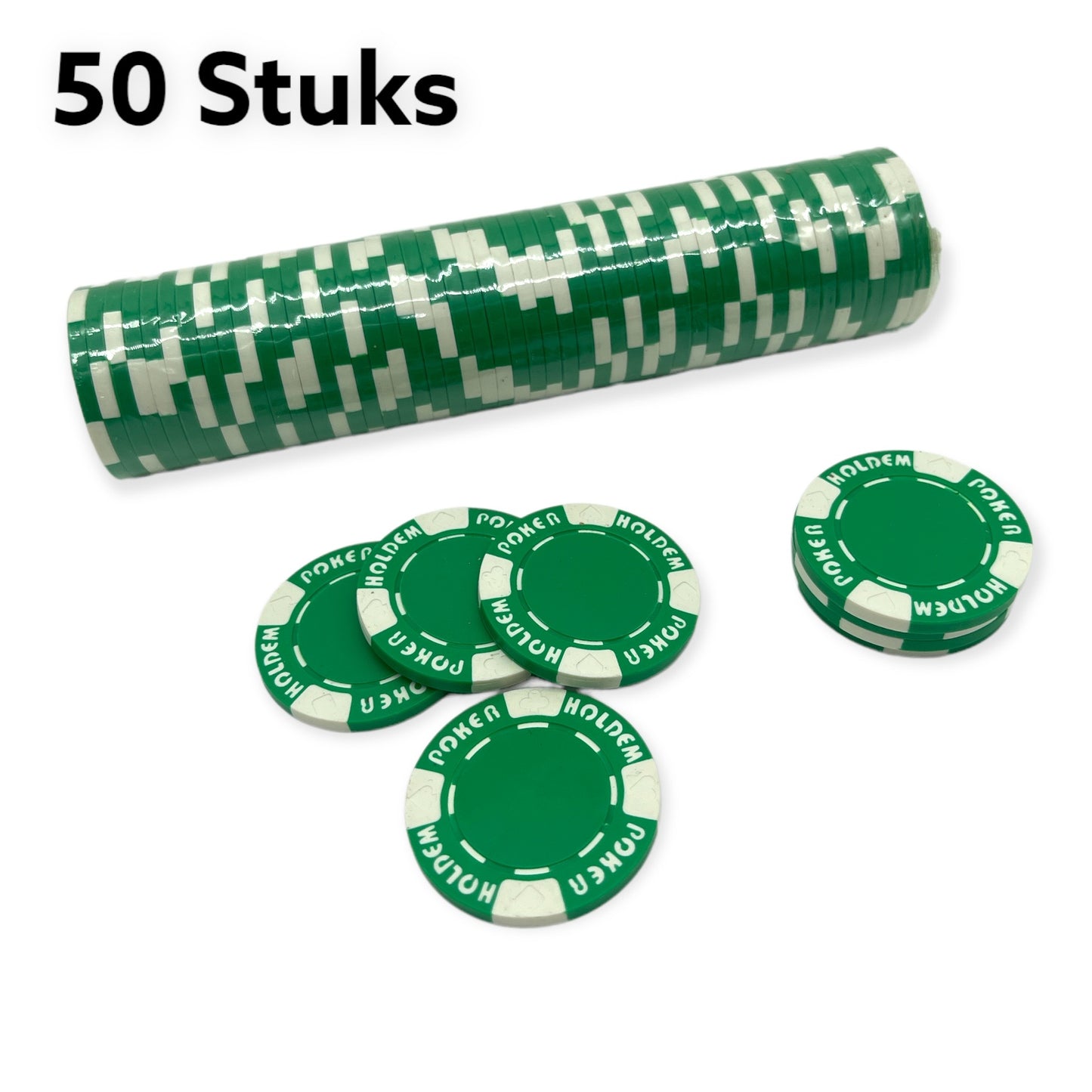 Poker Fiches 50 Stuks 6 Kleuren