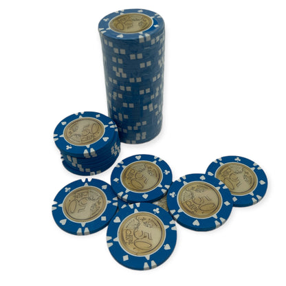 Verbeter Je Pokeravonden Met Deze Set Van Pokerfiches In 6 Verschillende Modellen 25 Stuks
