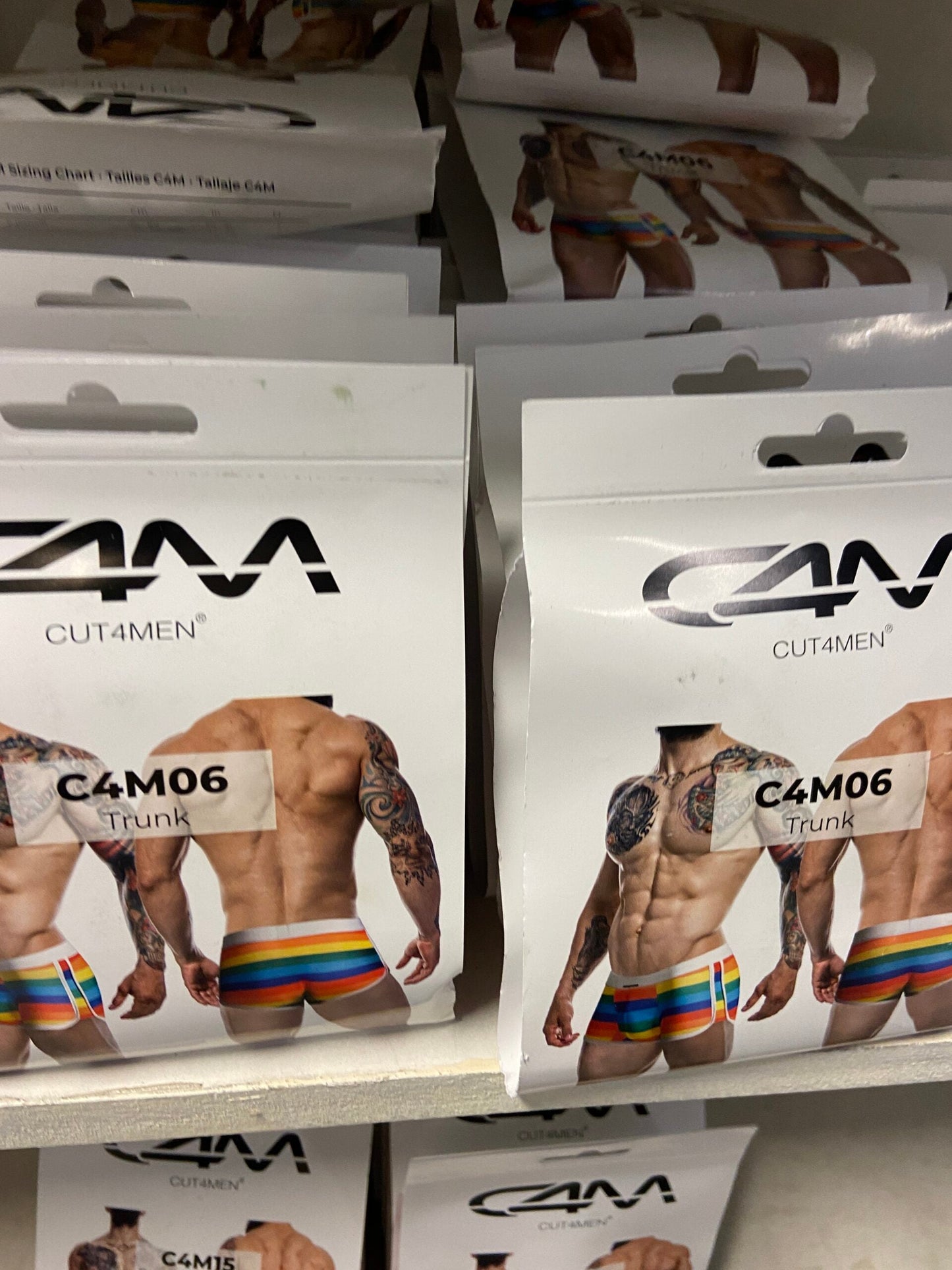 CUT4MEN - C4M06 - Athletic Trunk Men Underwear - 4 Sizes - 1 Piece