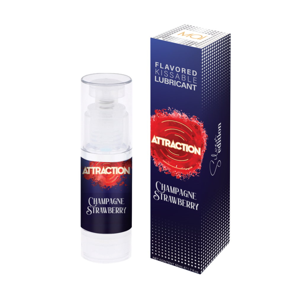 MAI Cosmetics Lubricant Champagne Strawberry Attraction 50 ML - LT2388