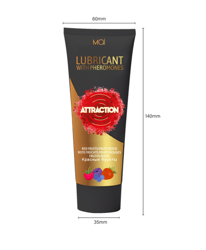 MAI Cosmetics Red Fruits Lubricant With Pheromones Attraction 100 ML - LT2398