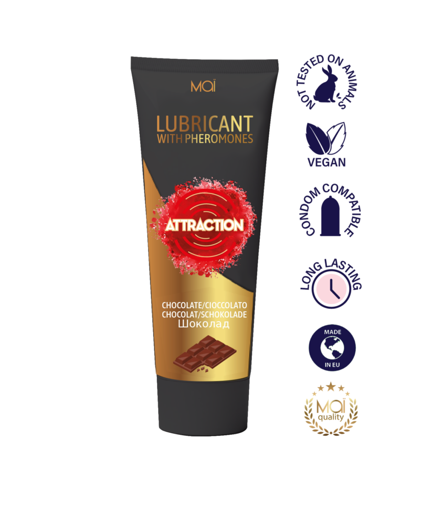 MAI Cosmetics Chocolate Lubricant With Pheromones Attraction 100 ML - LT2399