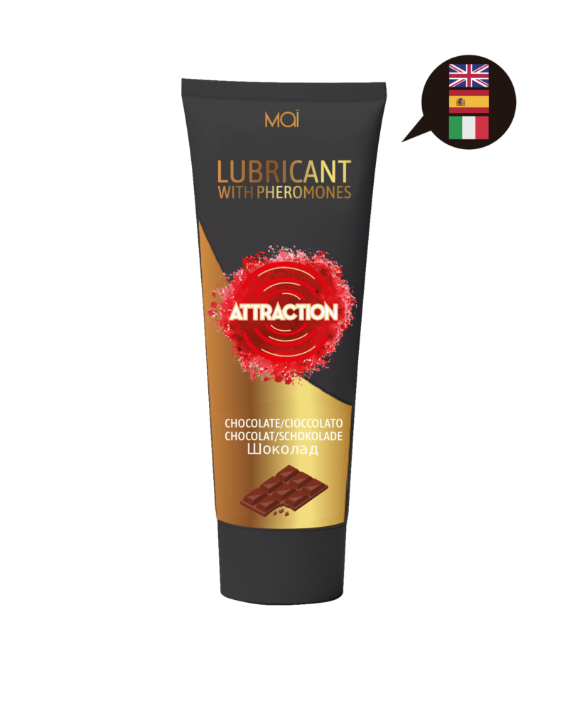 MAI Cosmetics Chocolate Lubricant With Pheromones Attraction 100 ML - LT2399